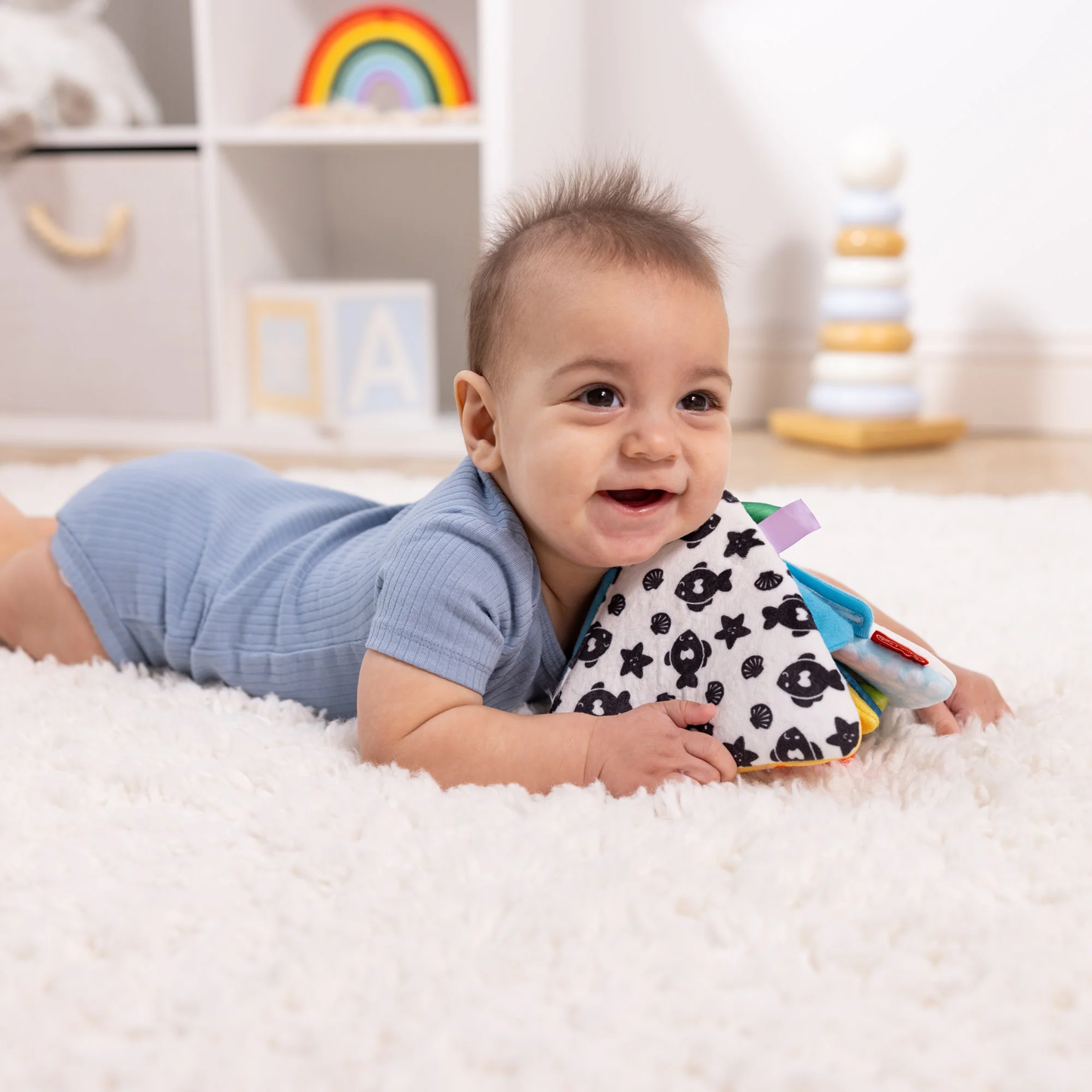Ocean Tummy Time Triangle Toy - 50744
