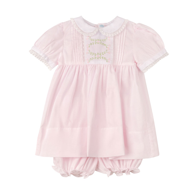 Vintage Bloom Dress - Pink