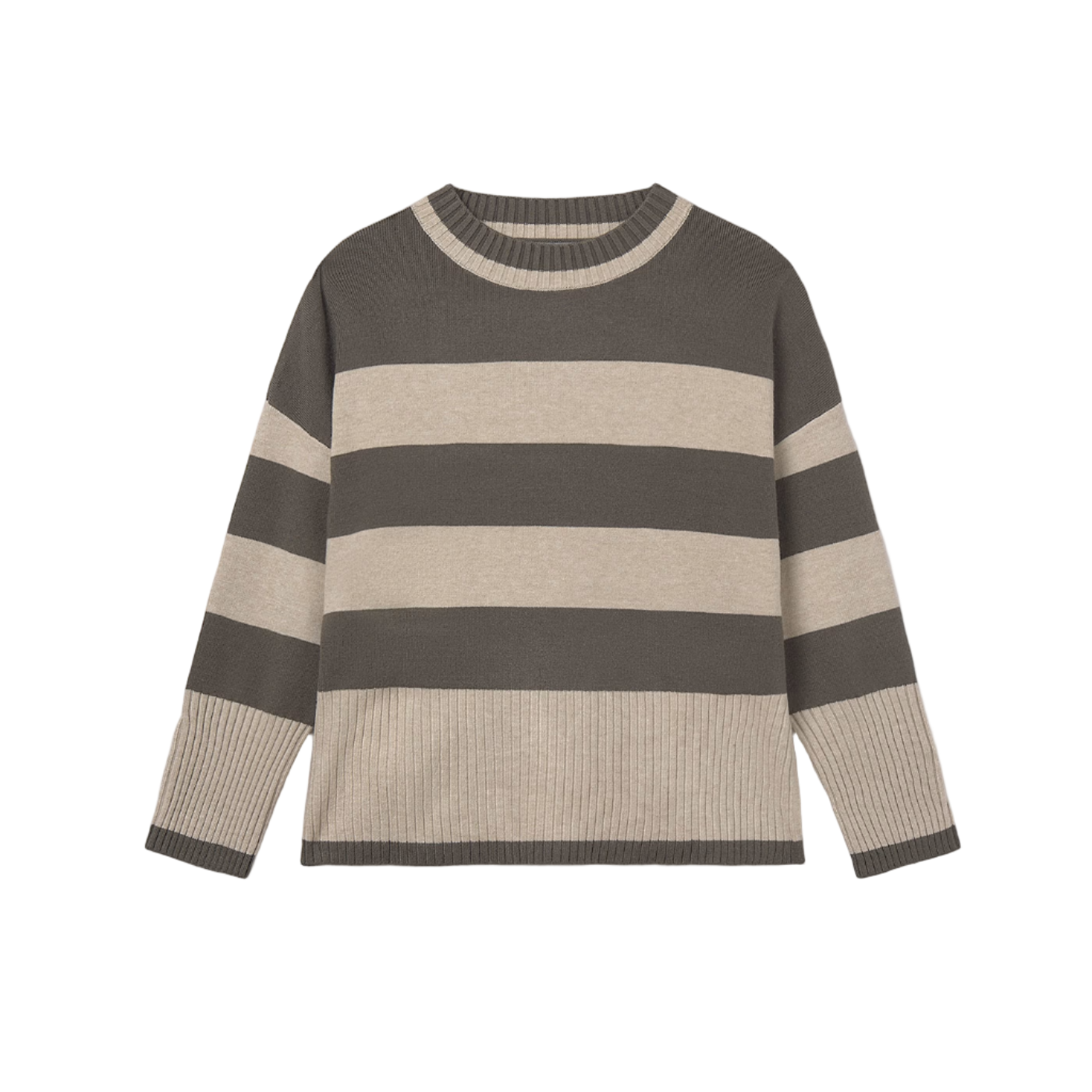 Striped Knit Sweater