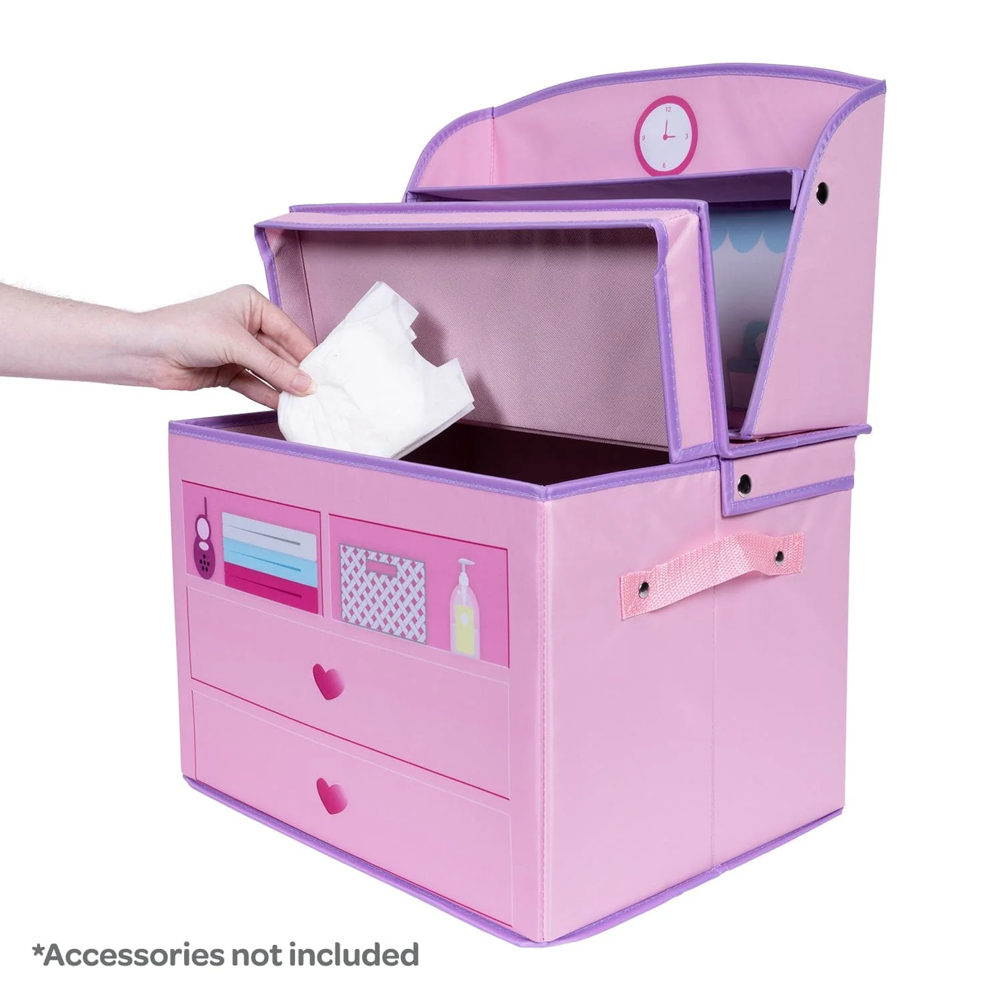 Doll Changing Table & Storage