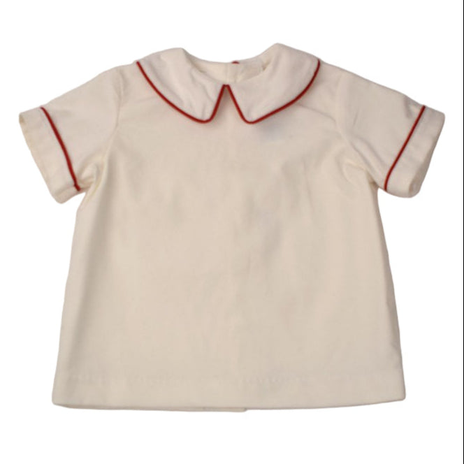 Red & White Short Set