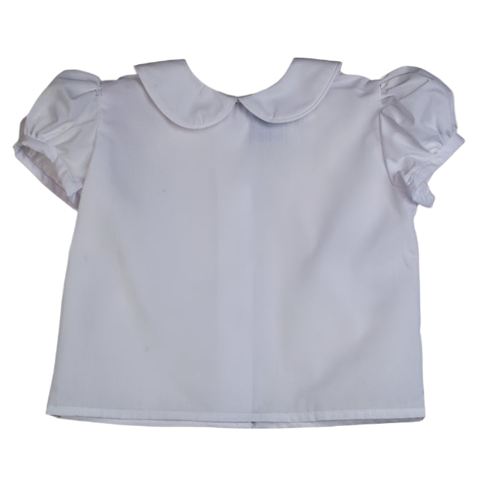 Short Sleeve Blouse - White