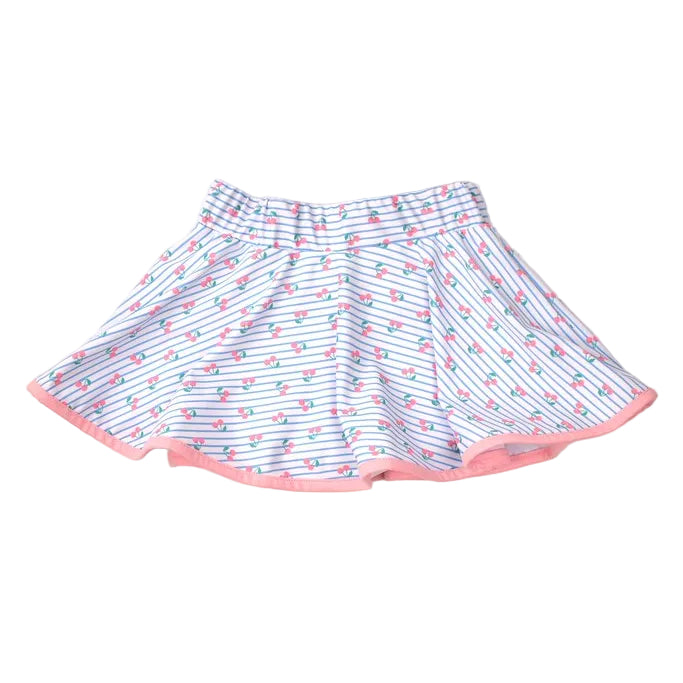 Cherries Print Skort