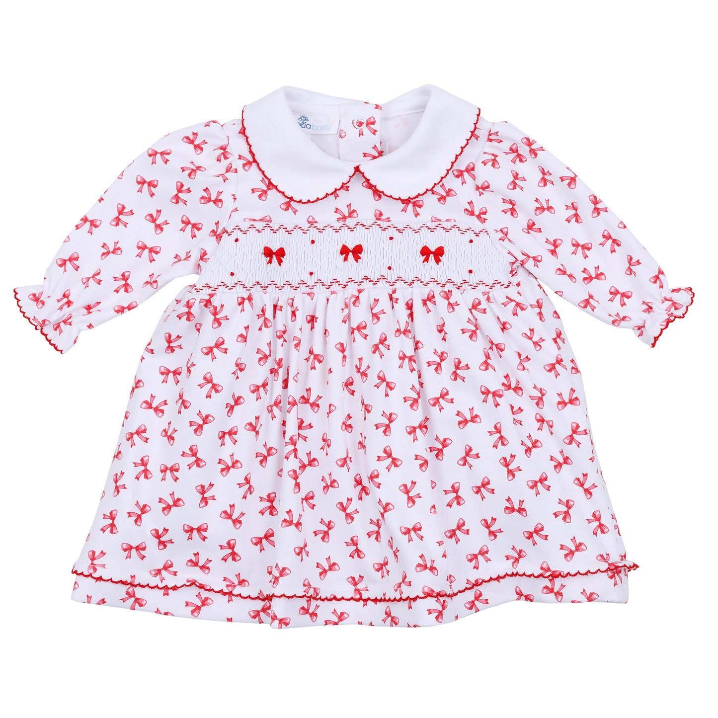 Scarlett Bows Smock Dress Set
