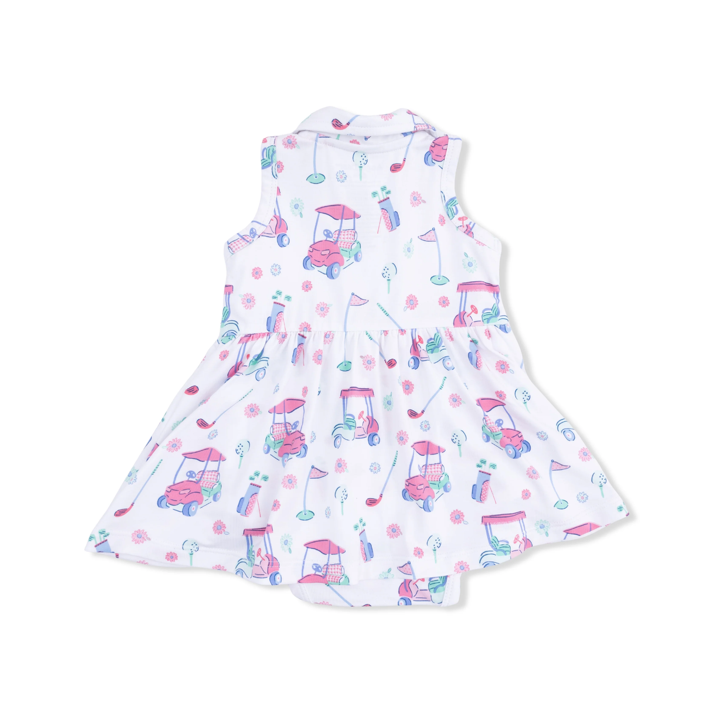 Polo Tennis Dress - Golf Carts & Flowers