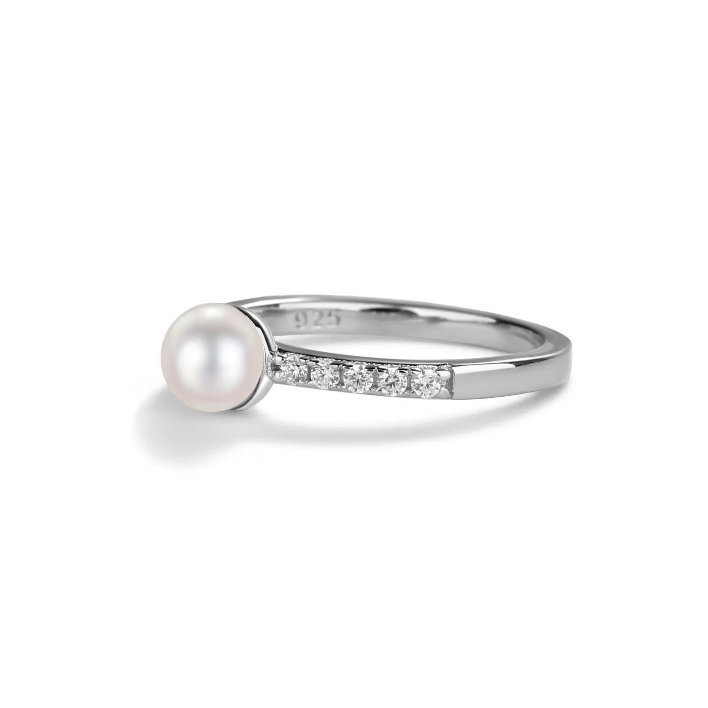 Freshwater Pearl Ring - Silver