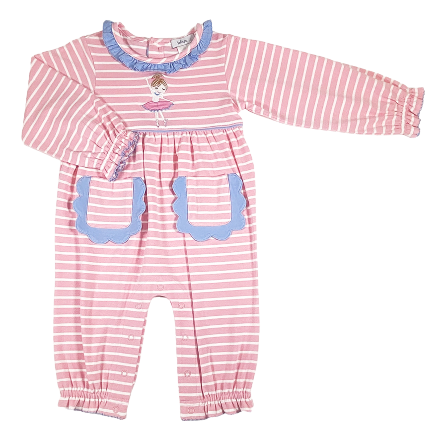Ballerina Girl's Romper