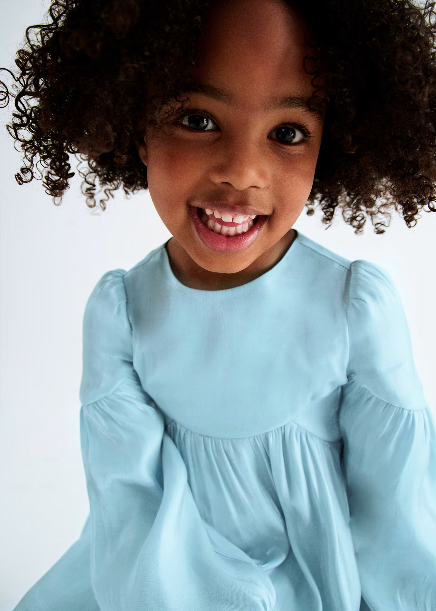 Satin Shine Dress - Aqua