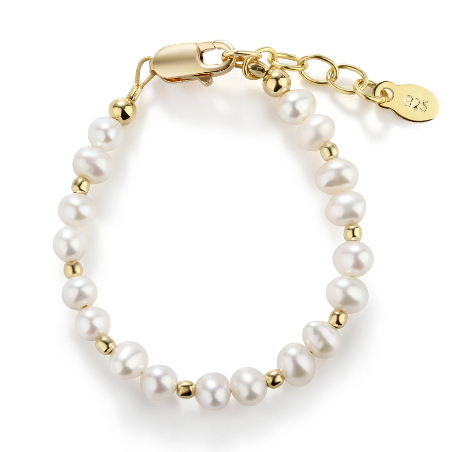 Pearl Bracelet - 14K Gold Plated