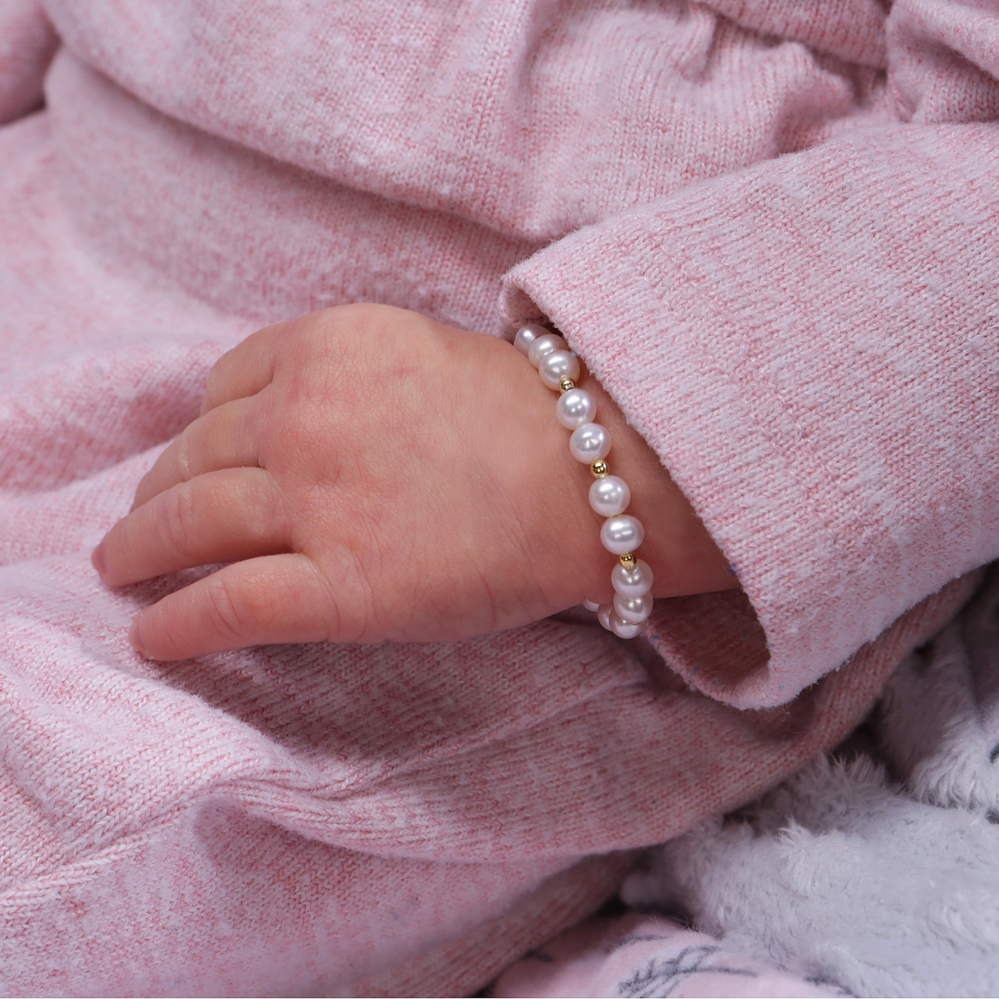 Pearl Bracelet - 14K Gold Plated