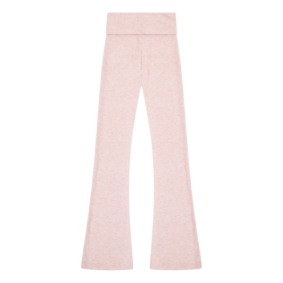 Rib Flare Pant - Moscato