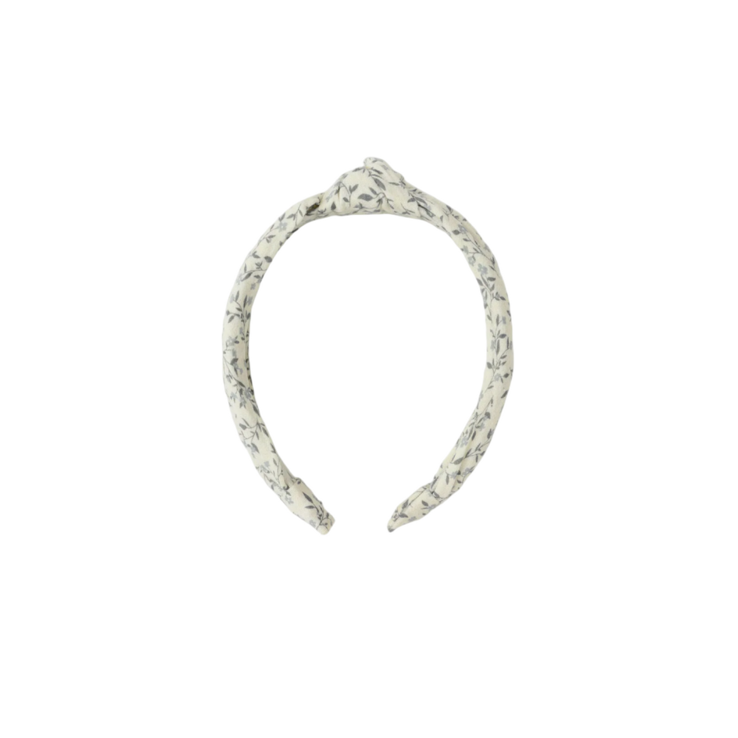 Knotted Headband - Blue Vines