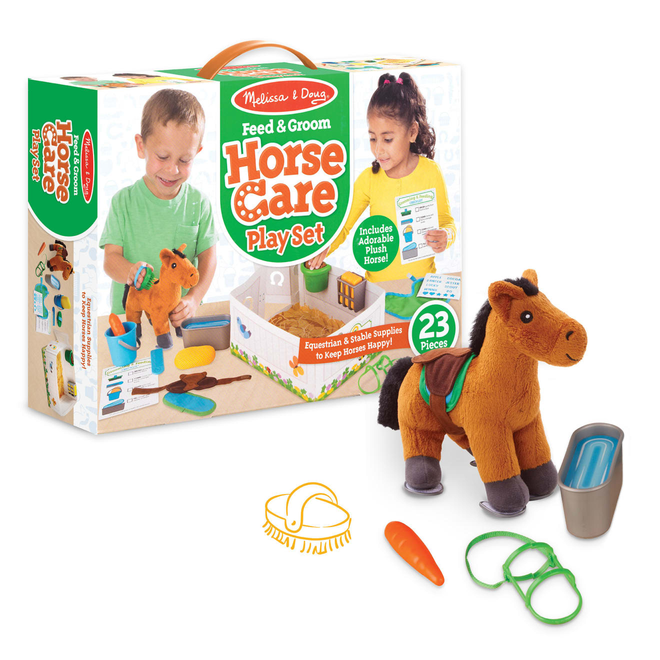 Feed/Groom Horse Care Set - 8537
