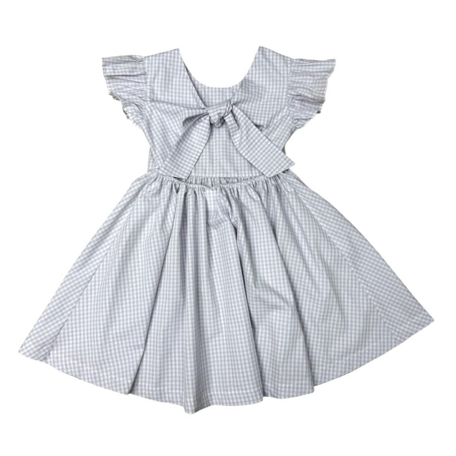 Gabrielle Dress - Lavender Gingham