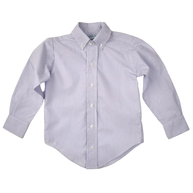 Blue Stripe Button Down