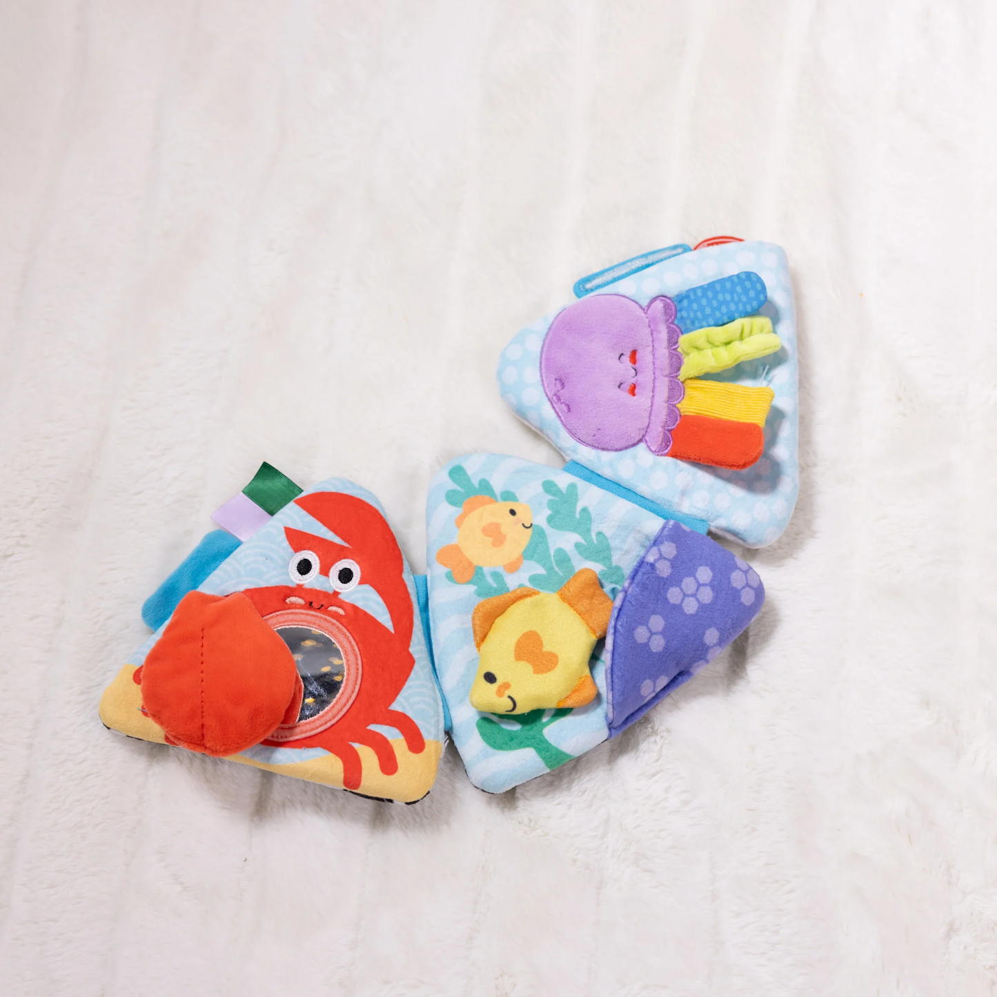 Ocean Tummy Time Triangle Toy - 50744
