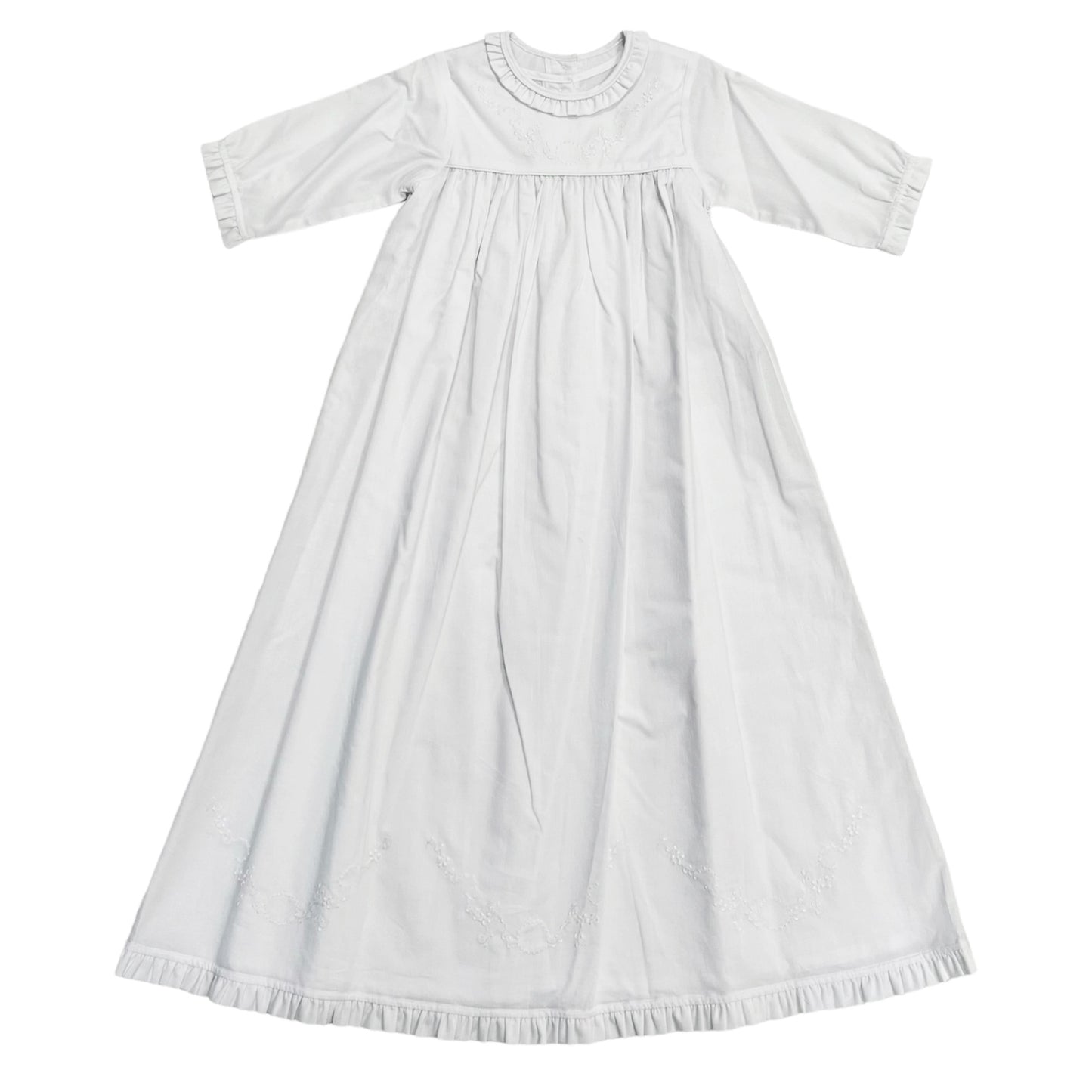 Girl's LS Christening Gown - 871