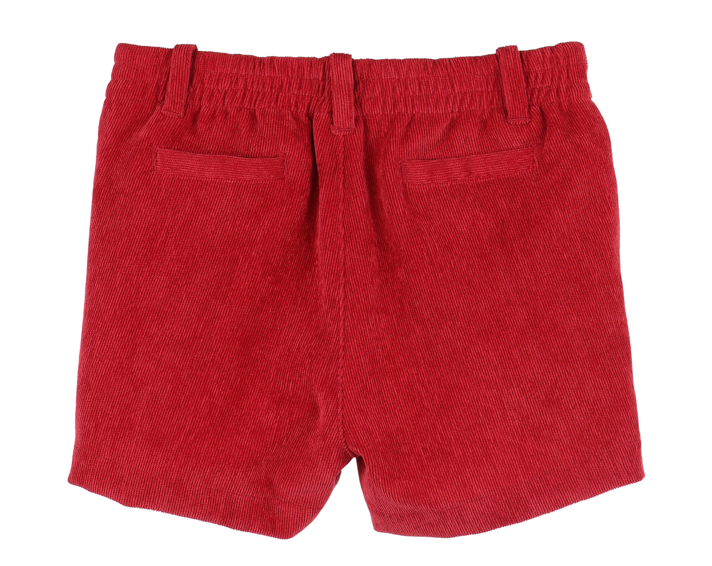 Cord Shorts - Red