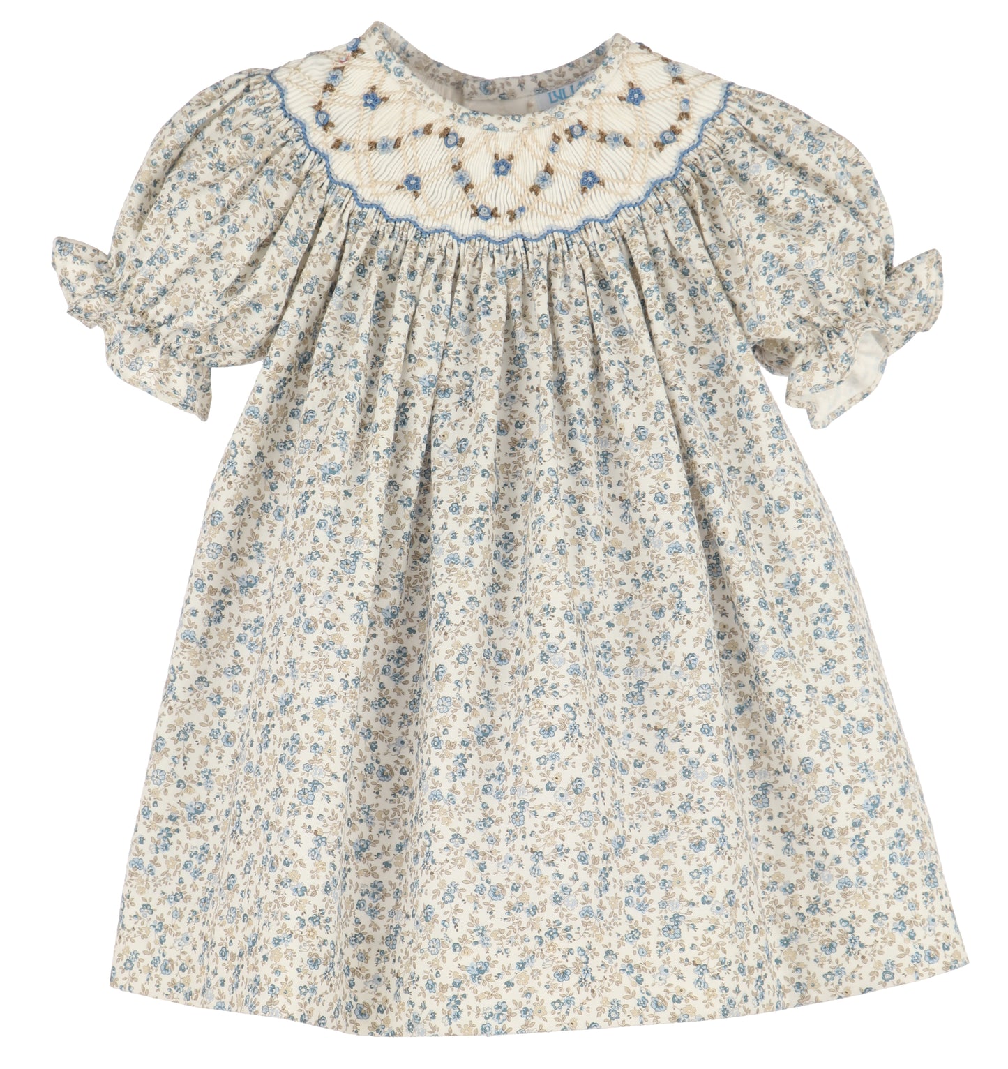 Mulberry Floral Bishop - Blue