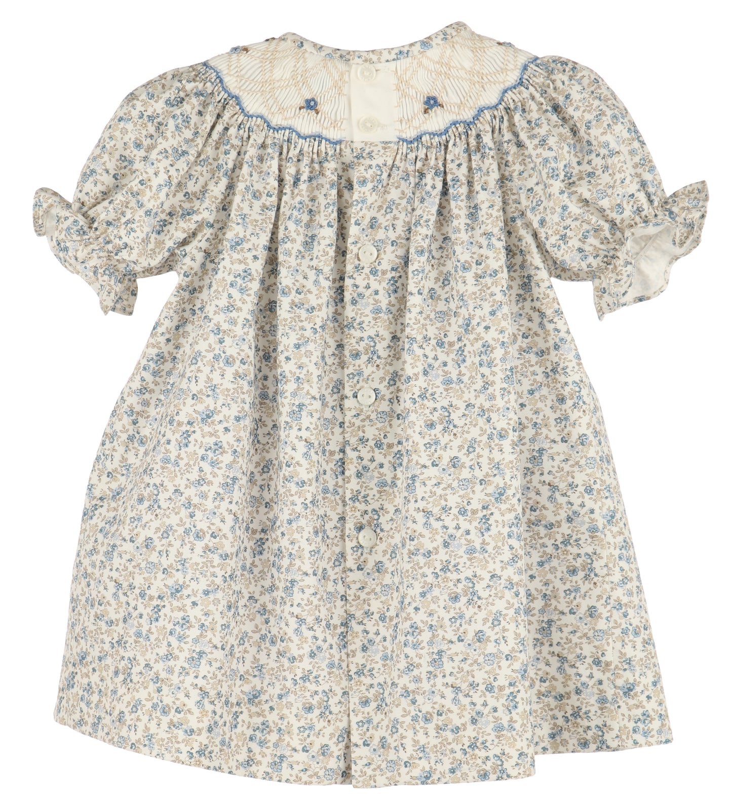 Mulberry Floral Bishop - Blue