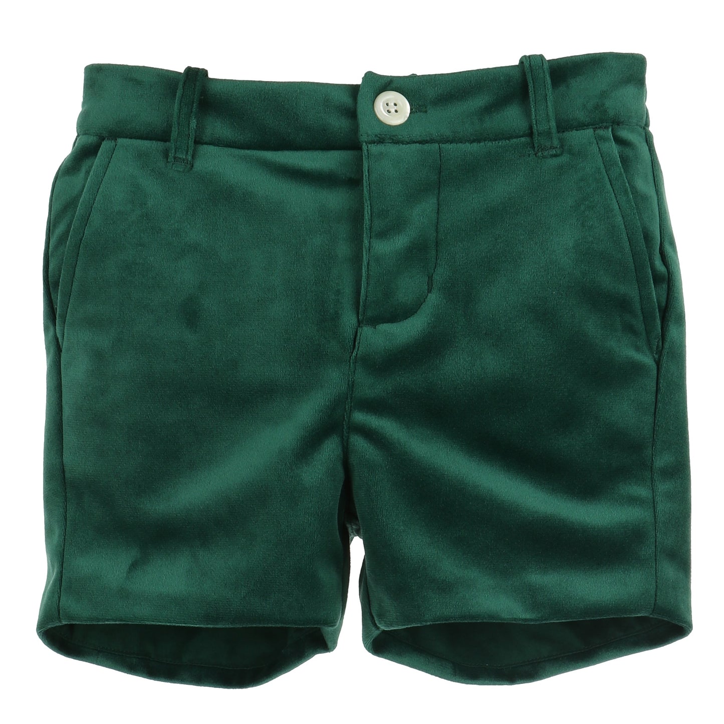 Deluxe Velvet Boy Shorts - Green