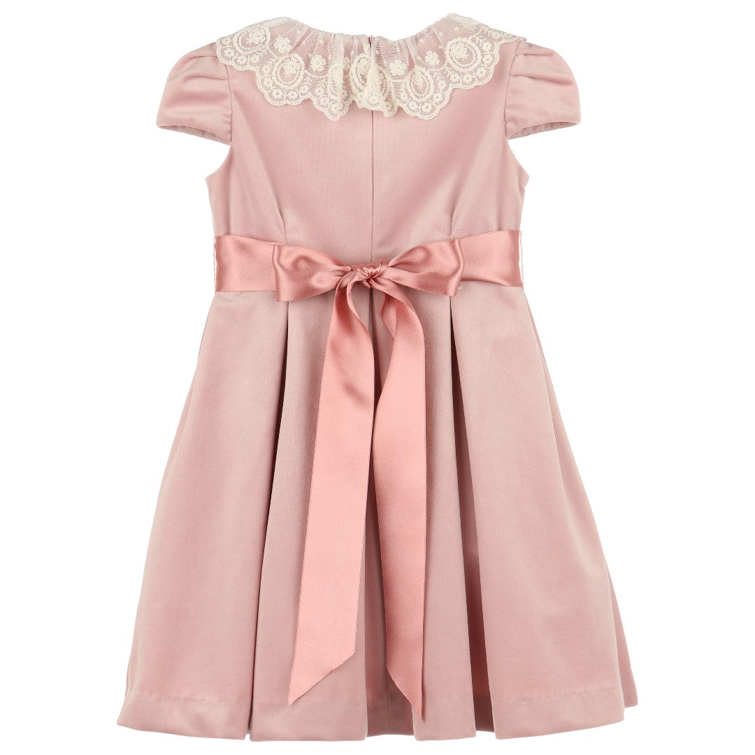 Deluxe Velvet Dress - Rose