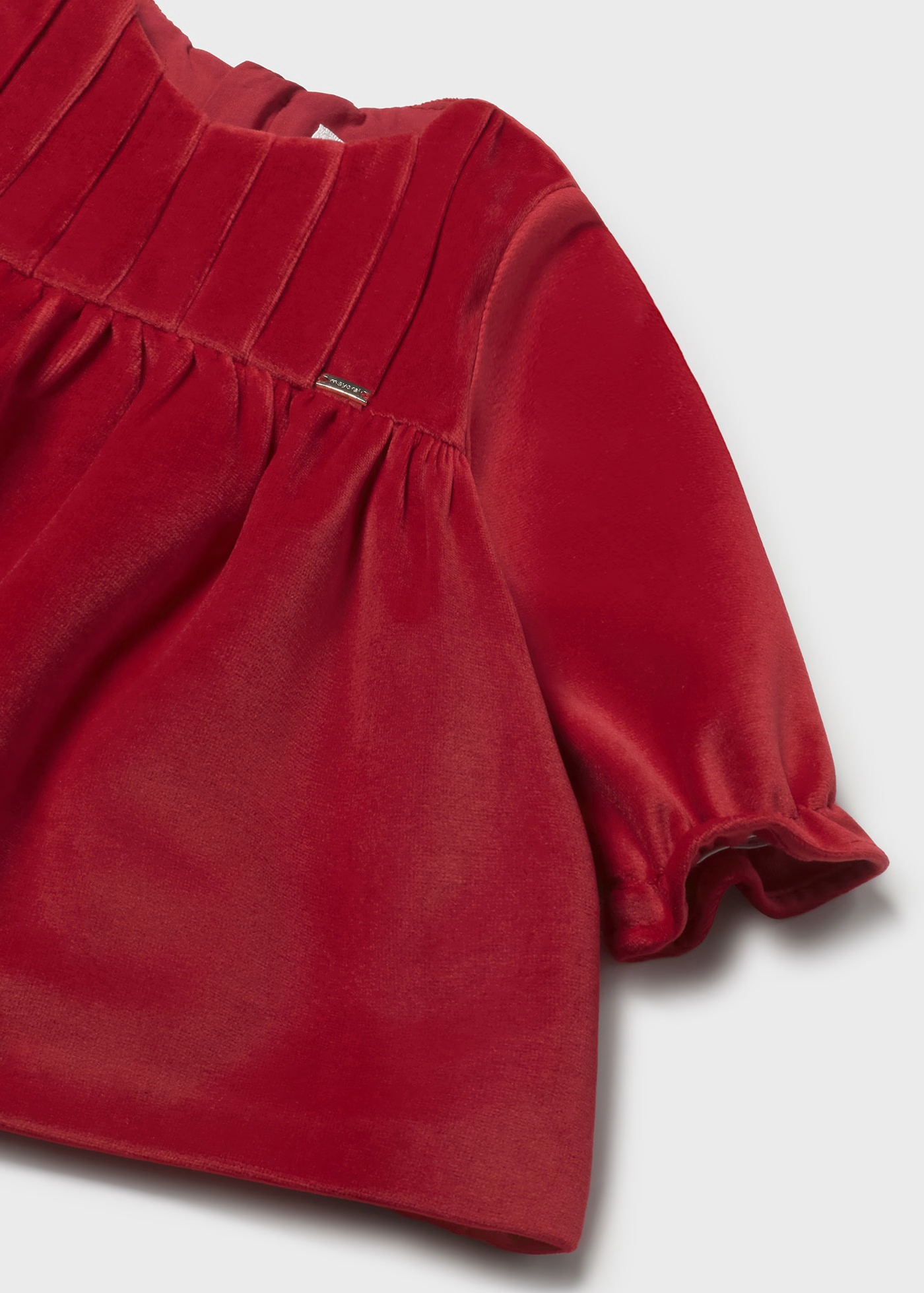 Velvet Dress - Cherry