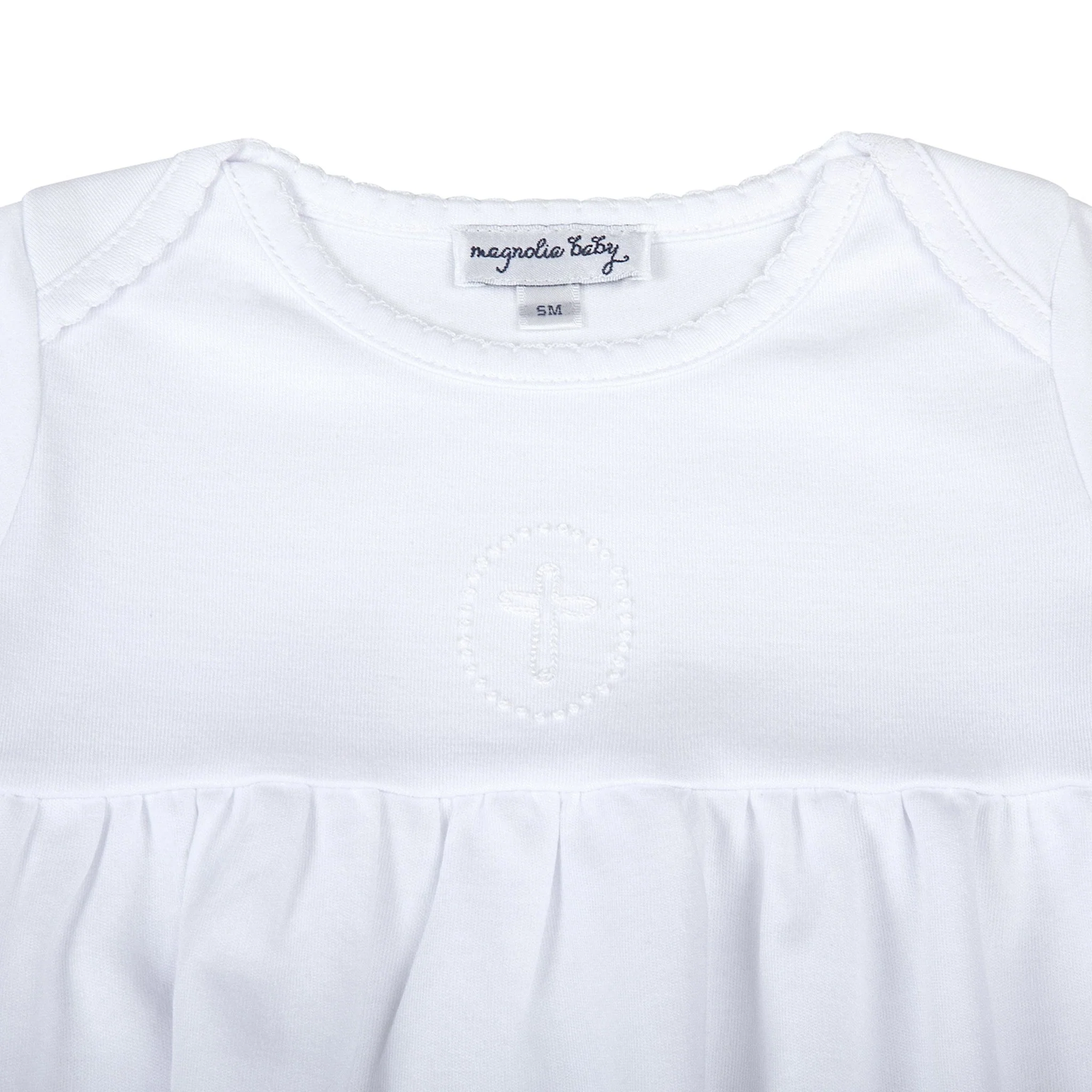 Blessed F24 Emb. Gathered Gown