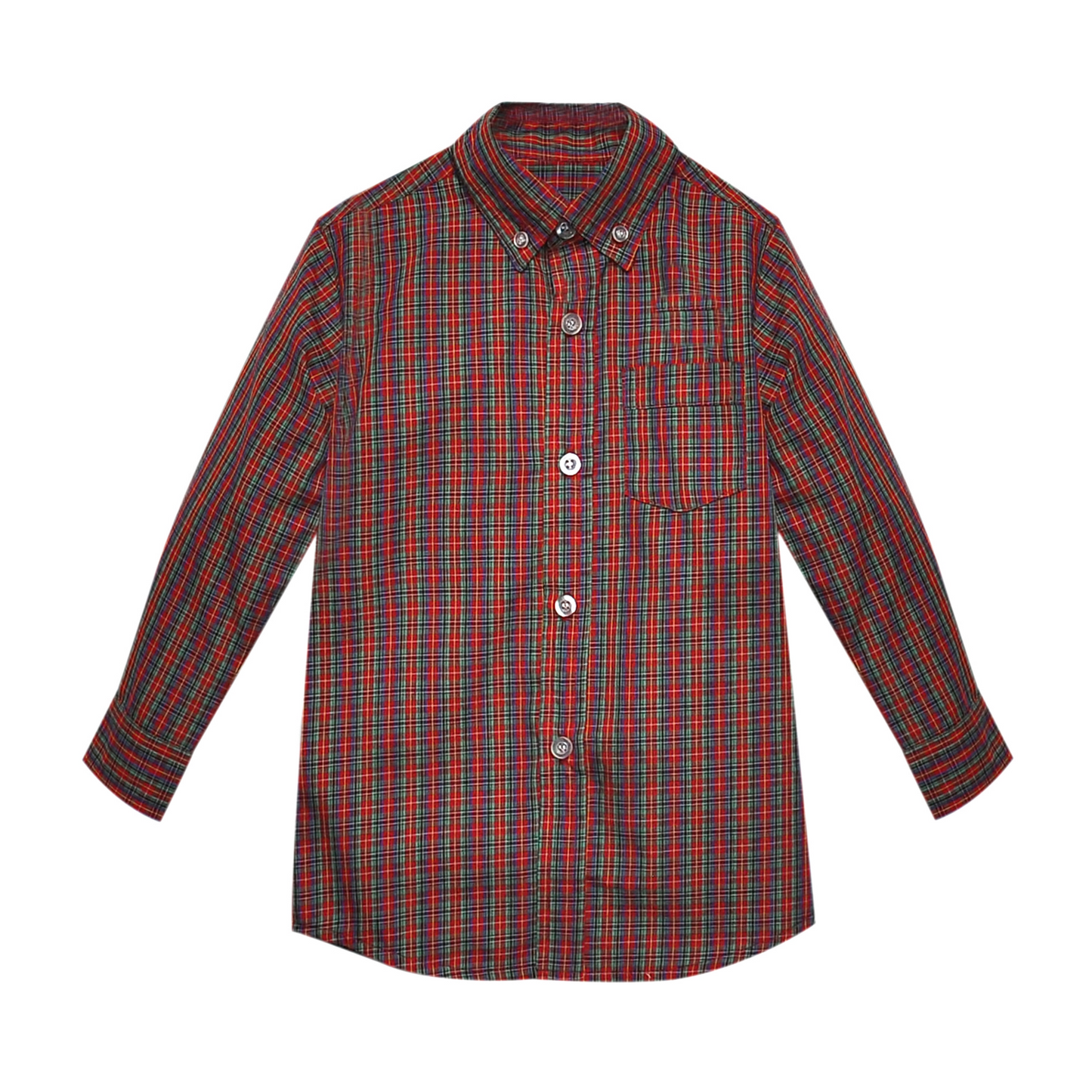 Arthur Shirt - Red Plaid
