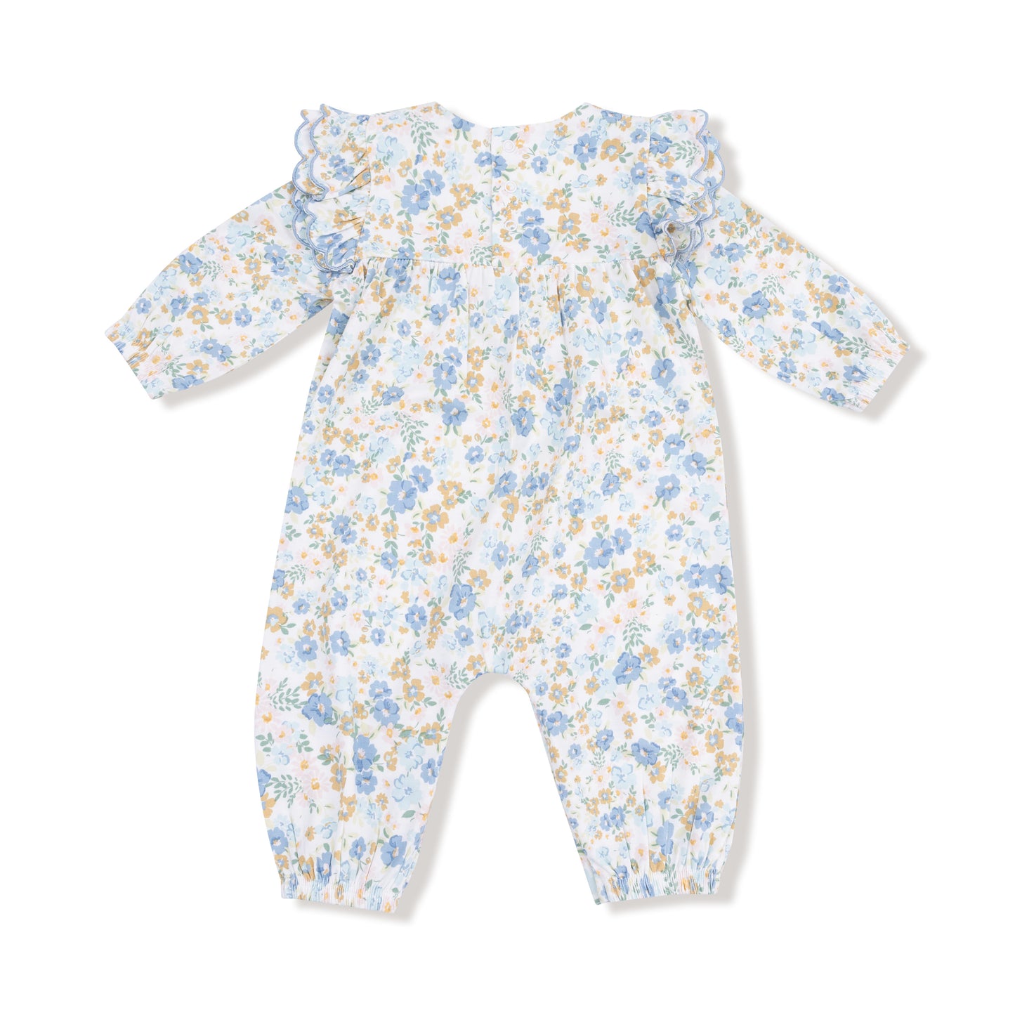 Sweet Rose Calico - L/S Romper