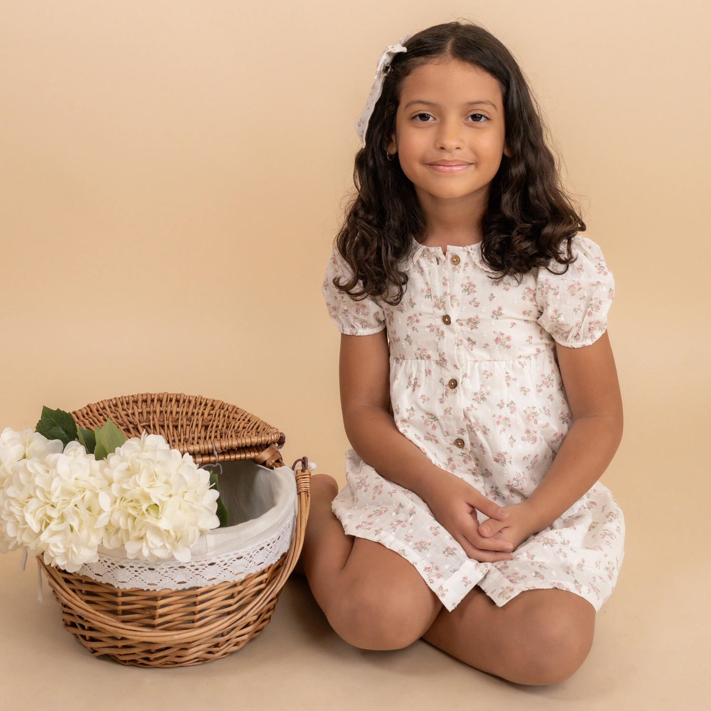 Collar Dress - English Roses