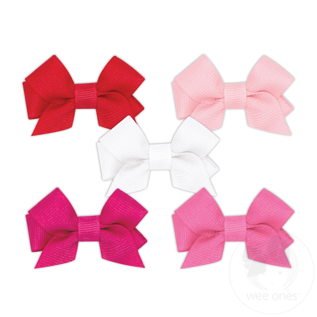 Tiny Grosgrain Bows - 5 Pack