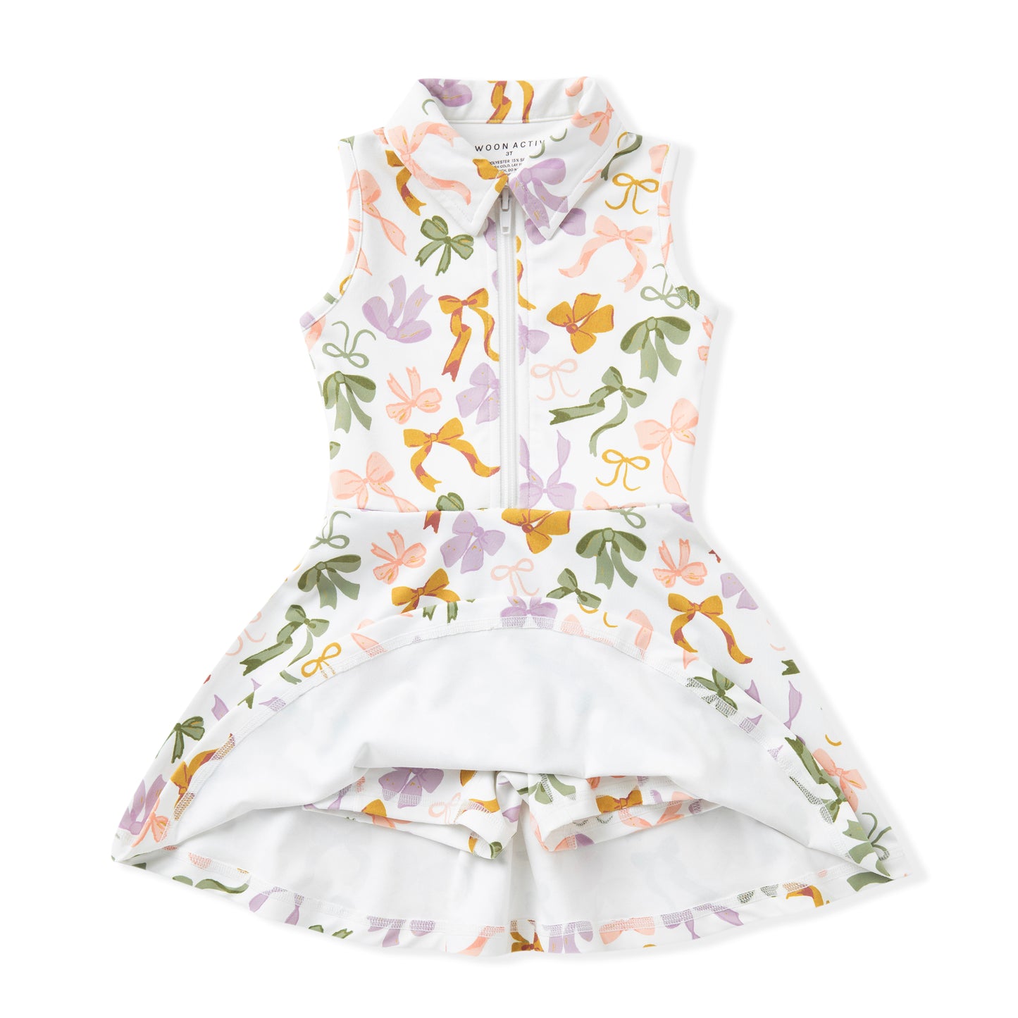 Bow Collar Tennis Dress