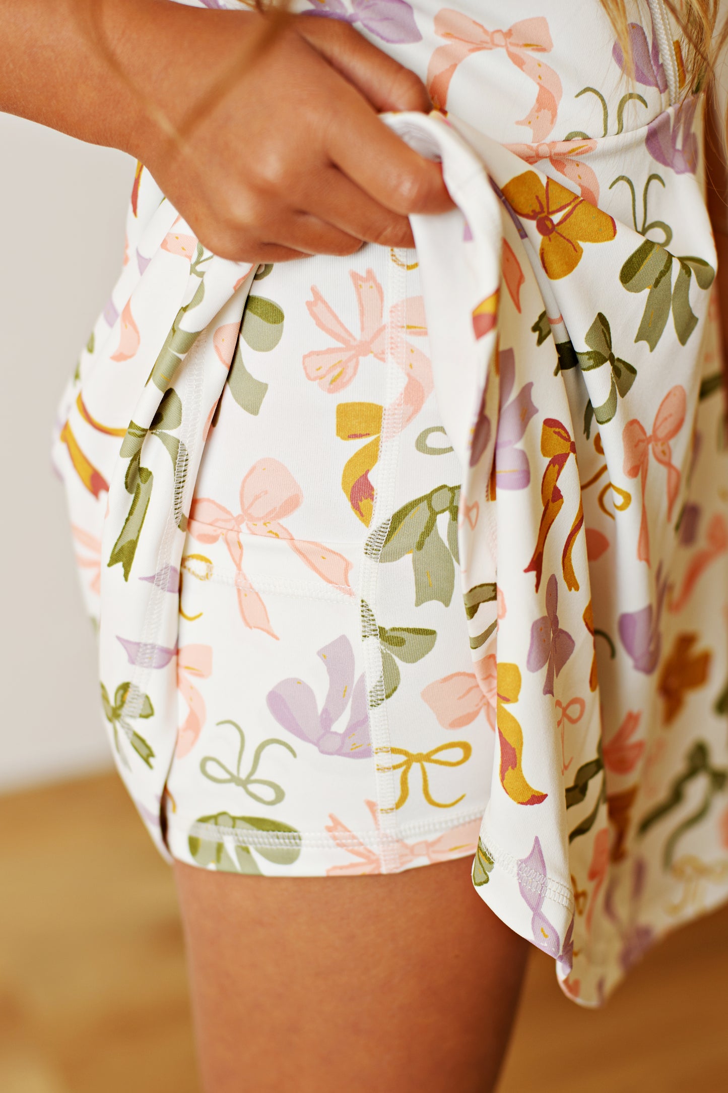 Bow Collar Tennis Dress