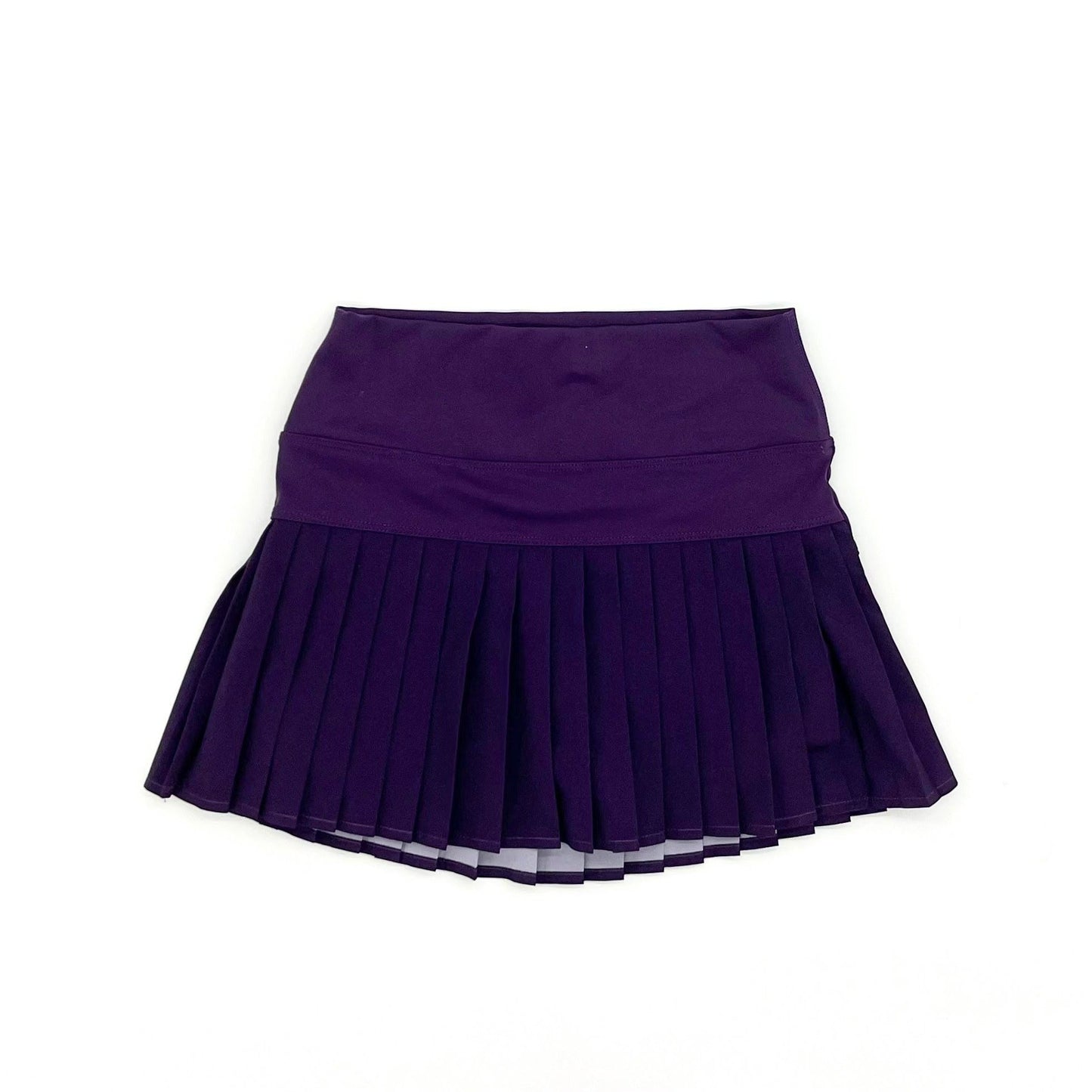 Athletic Pleated Skirt - Purple