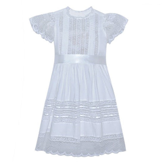 Anna Grace Dress - White Lace