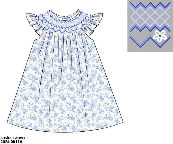 Bennie Floral-Kate Dress