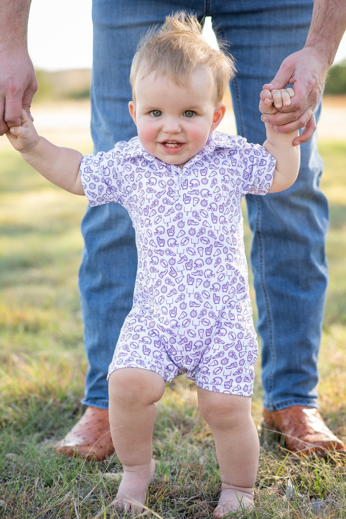 Kickoff Polo Romper