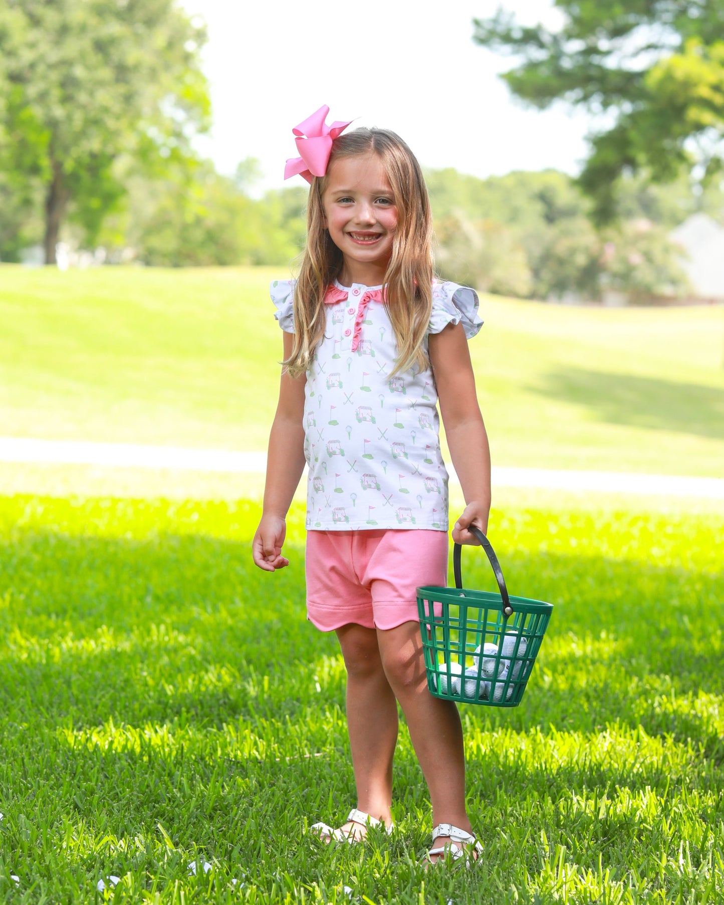 Caddy Club Scalloped Short Set