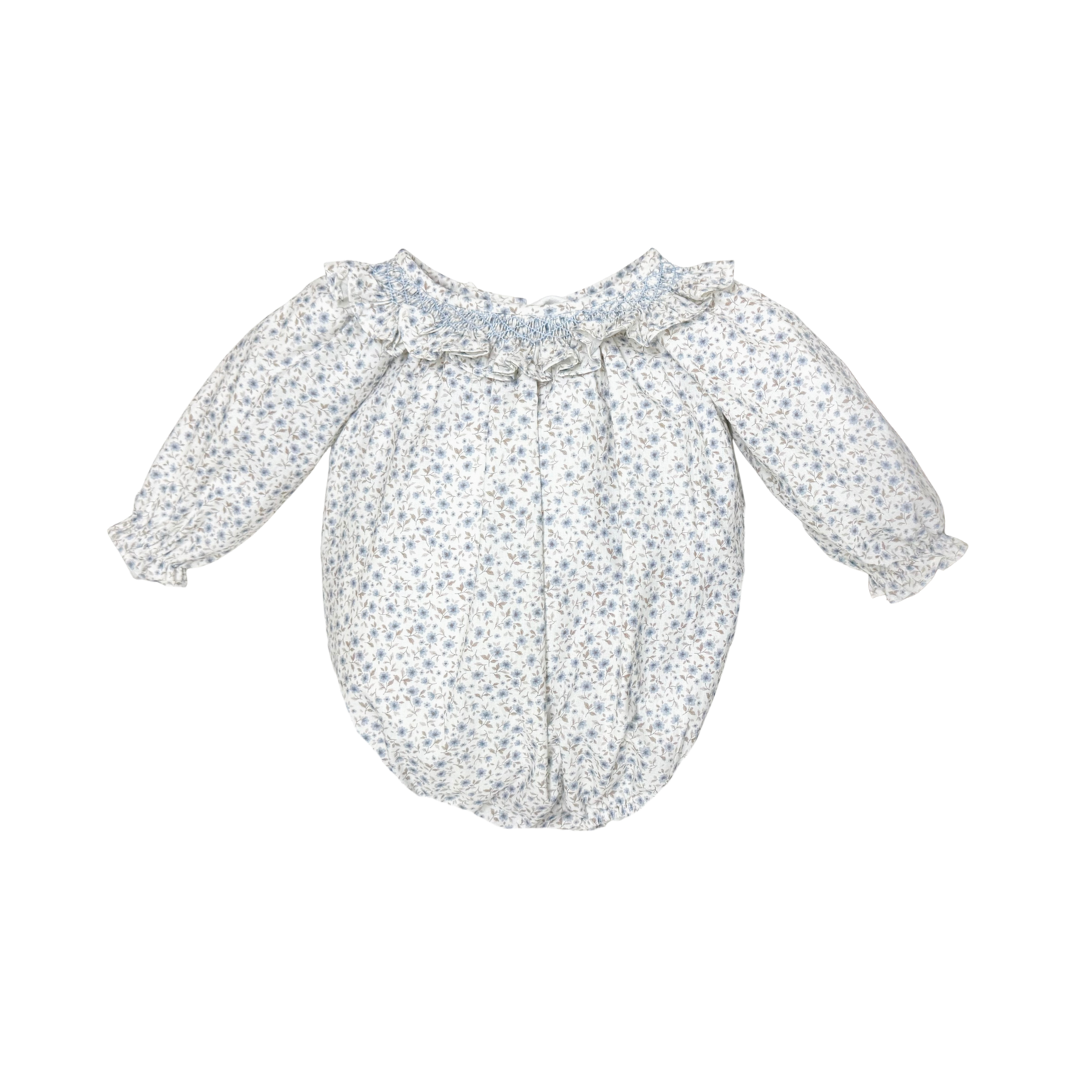 Dusty Bl Floral Scarlett Bubble