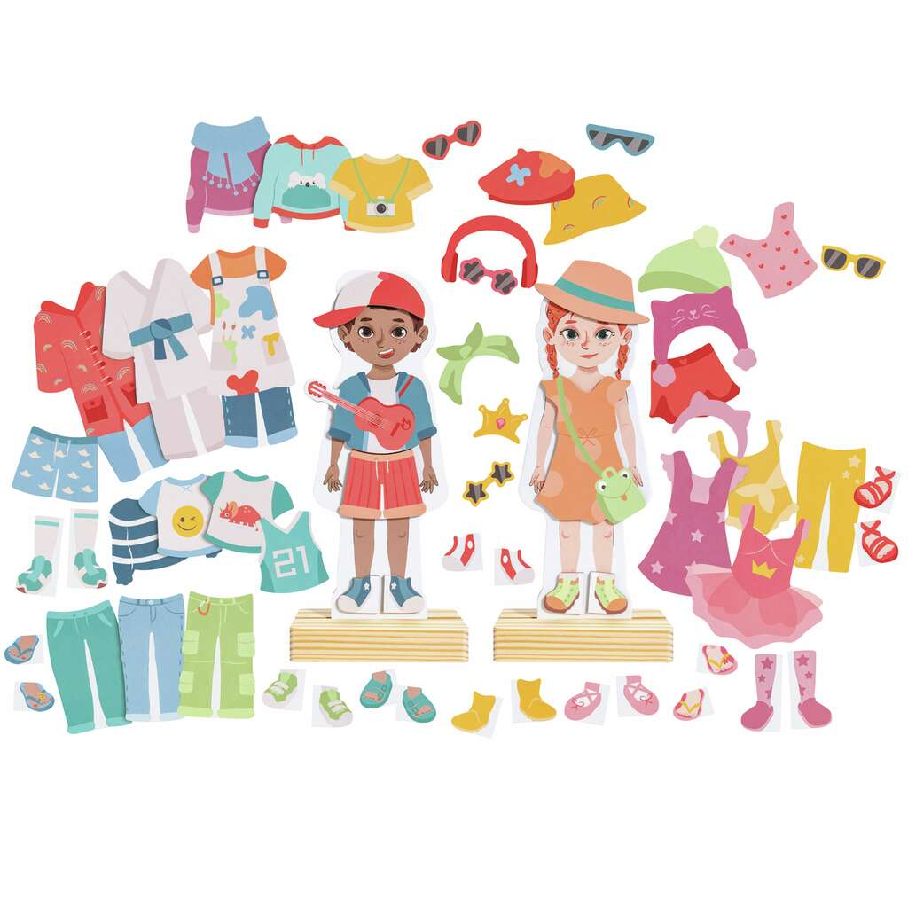 Dress Up Magnetic Puzzle - E1651