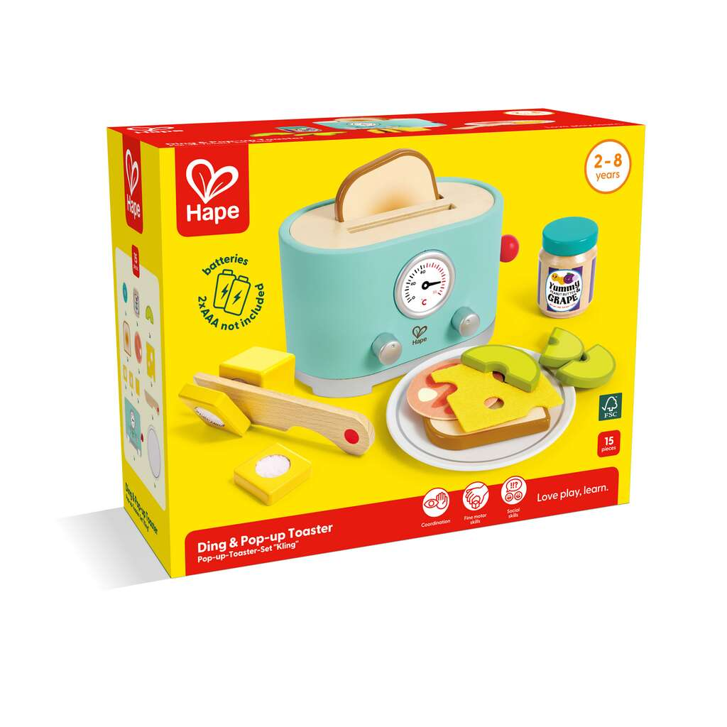 Ding & Pop-Up Toaster - E3215