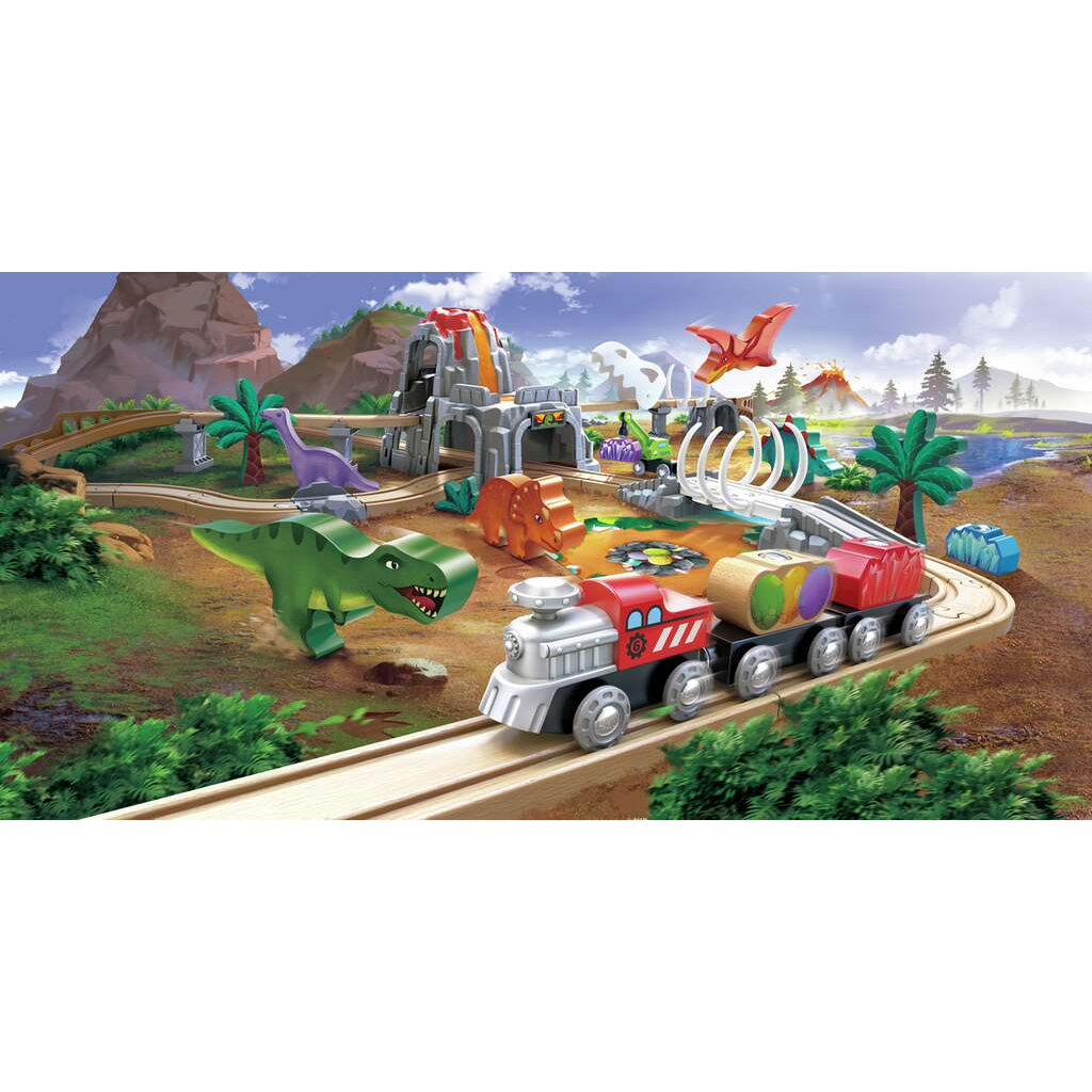 Dino Railway Adventure Set