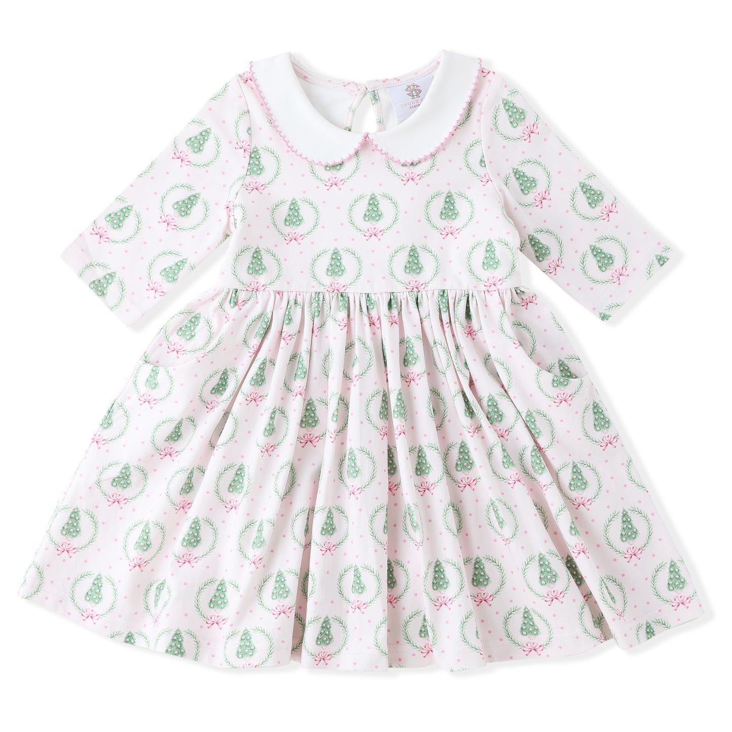 Christmas Tree Twirl Dress