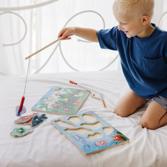 Fishing Magnetic Puzzle Game