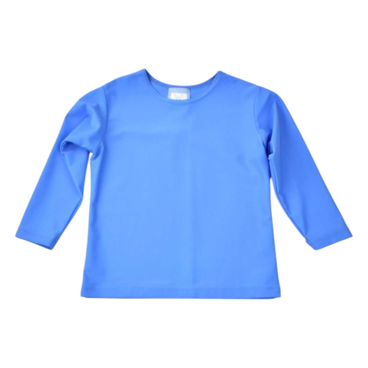 Azure Blue Long Sleeve Top