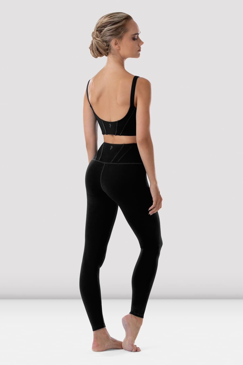 Ladies Paneled Waist Legging