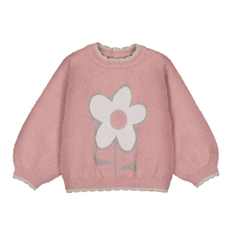 Sweater with Flower -2383