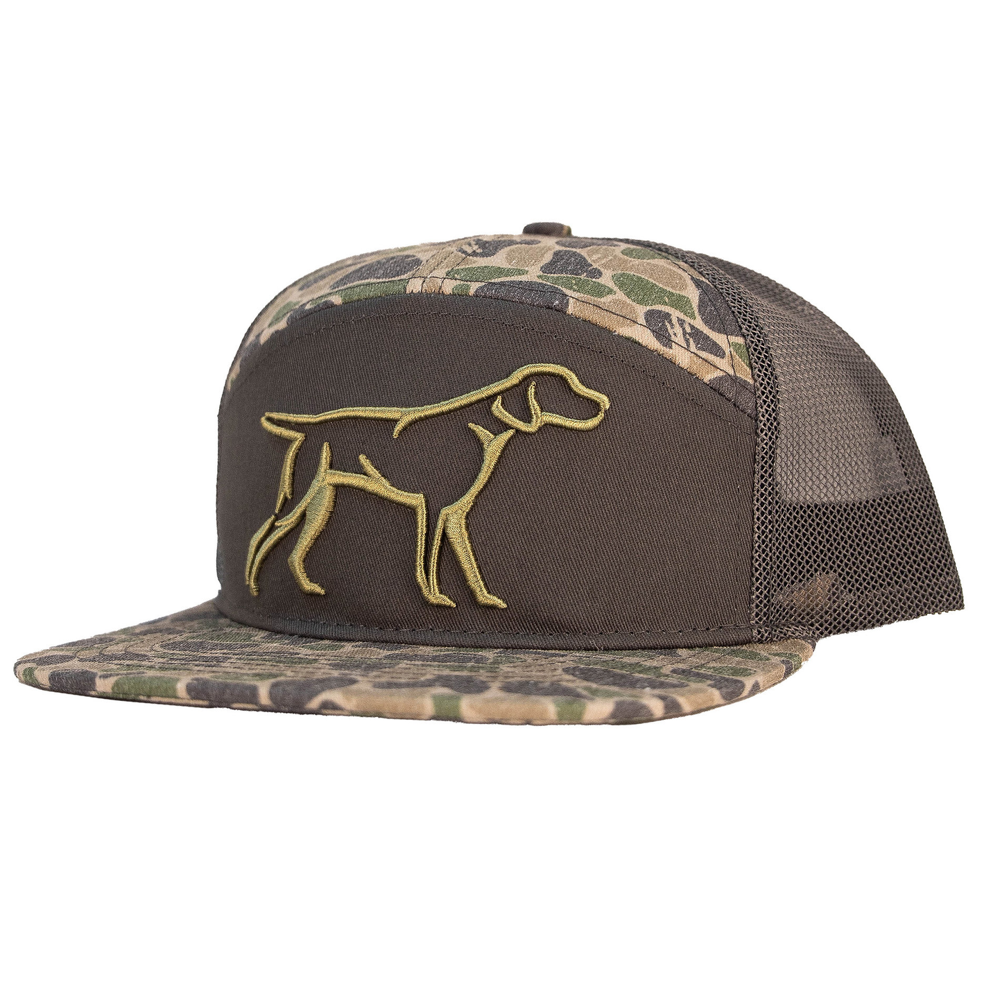 Backwoods Camo Puff Hat