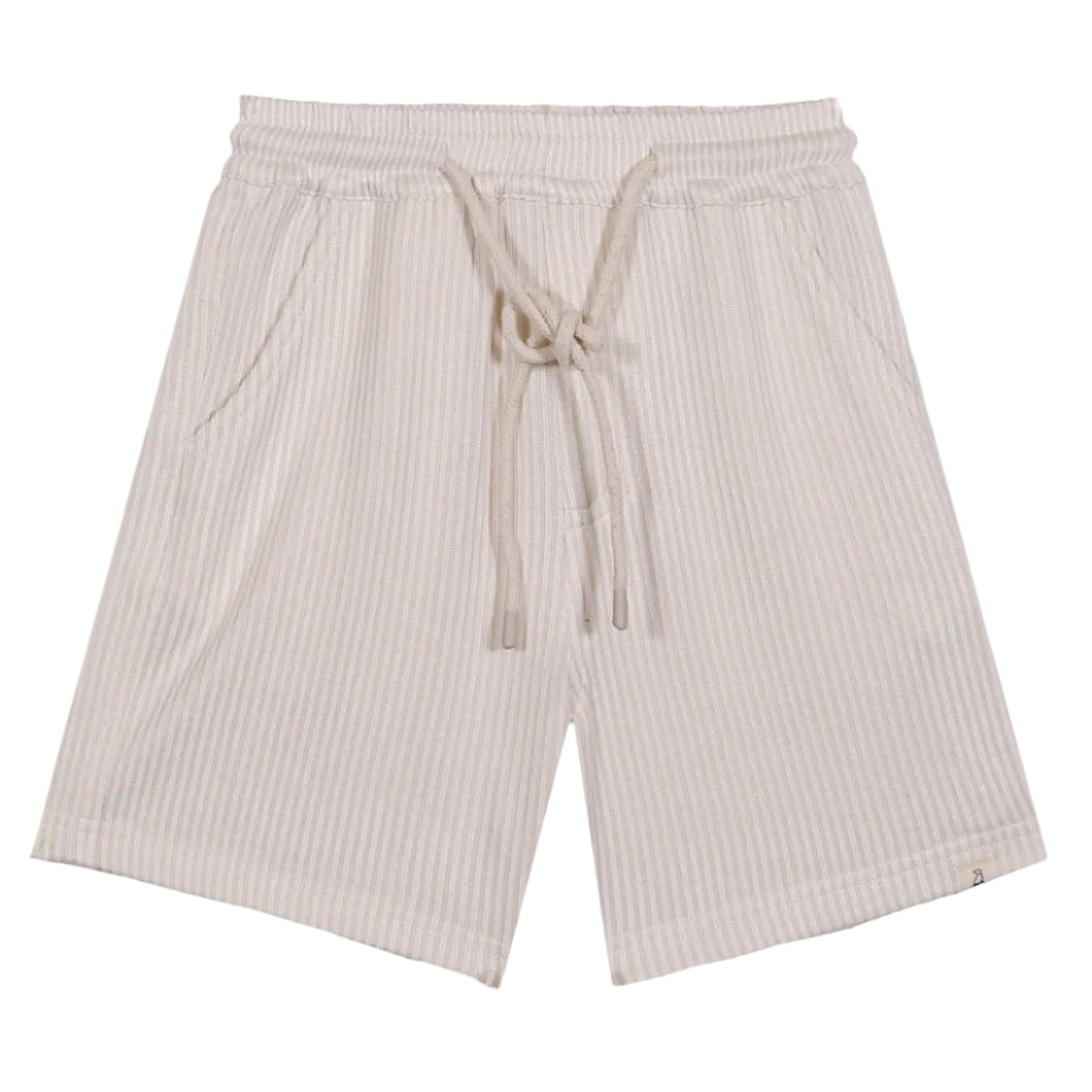 Splish Shorts - Cream Seersucker